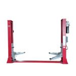 Pont élévateur à 2 colonnes large 5.5T 230V déverrouillage automatique MW Tools