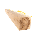 Poutre (Poteaux) en chêne 3000 x 175 x 175 mm