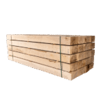 30 X Traverses chemin de fer en bois – Chêne – 2600 x 250 x 150 mm – Image 4