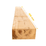 40 traverses en chêne 60 x 20 x 10 cm (Non traité) – Image 2