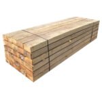 40 x Traverses de bois | 1.2m x 200mm x 100mm