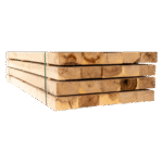 10 x Traverses en chêne 1200 x 200 x 100 mm (Non traité)